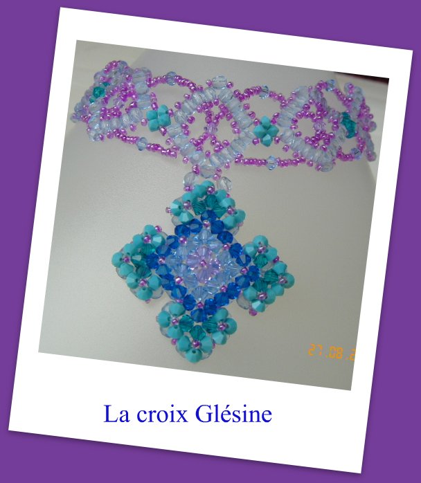 Collier Croix Glésine